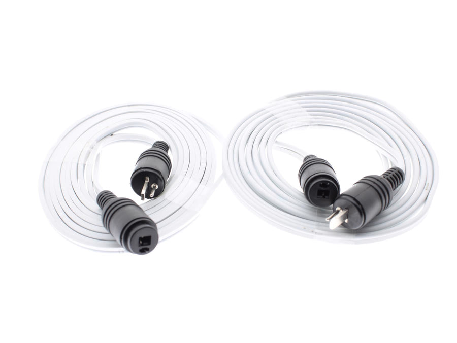 2-Pin DIN Speaker Cable Pair for Bang & Olufsen [2 meters each]