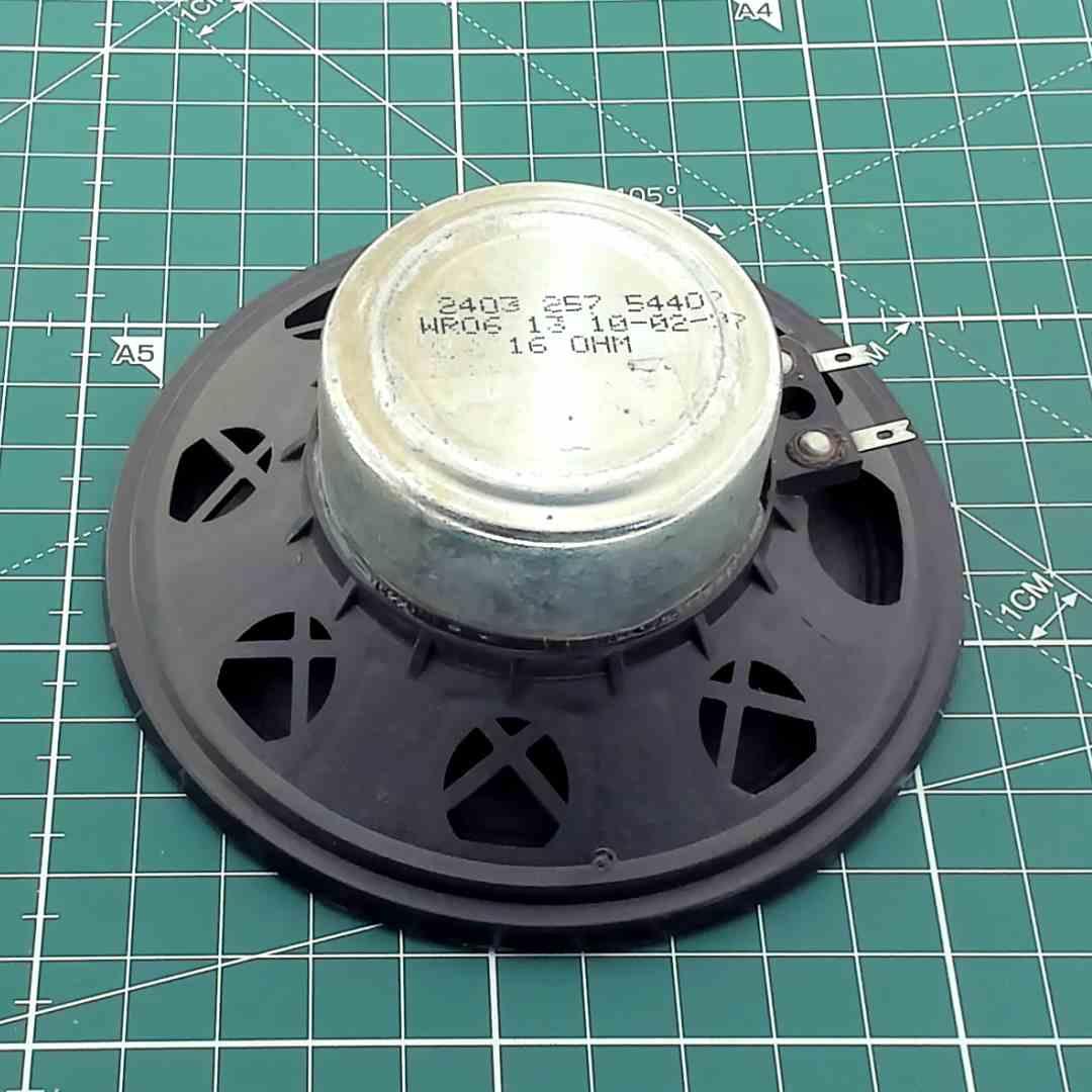 Round Replacement Speaker for Vintage Audio, 16 Ohm 6 W [Ø105x45mm]