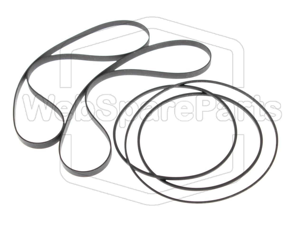 Full Belt Kit for Marantz 74 SD415 Double Cassette Deck