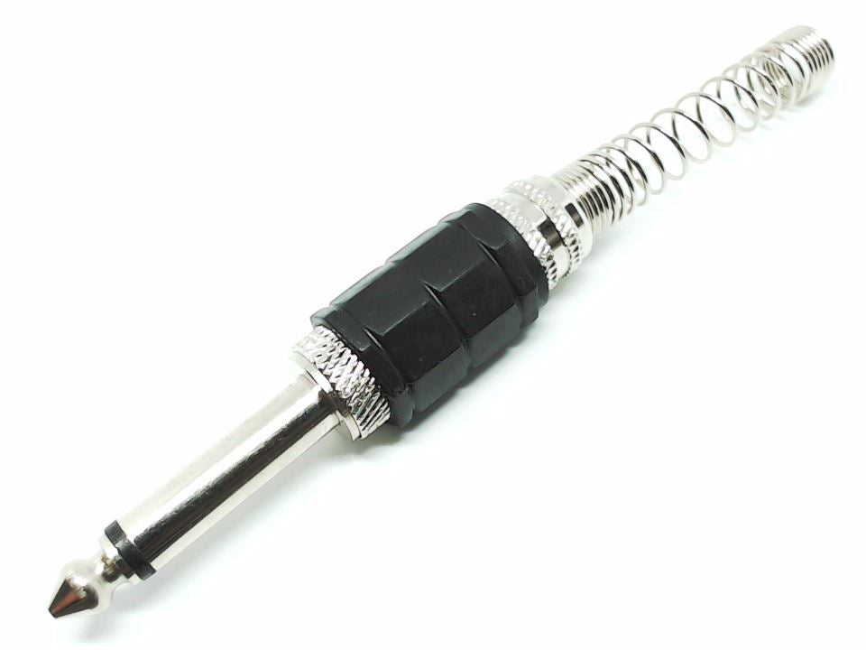 6.3mm Mono Jack Metal Plug for Cable