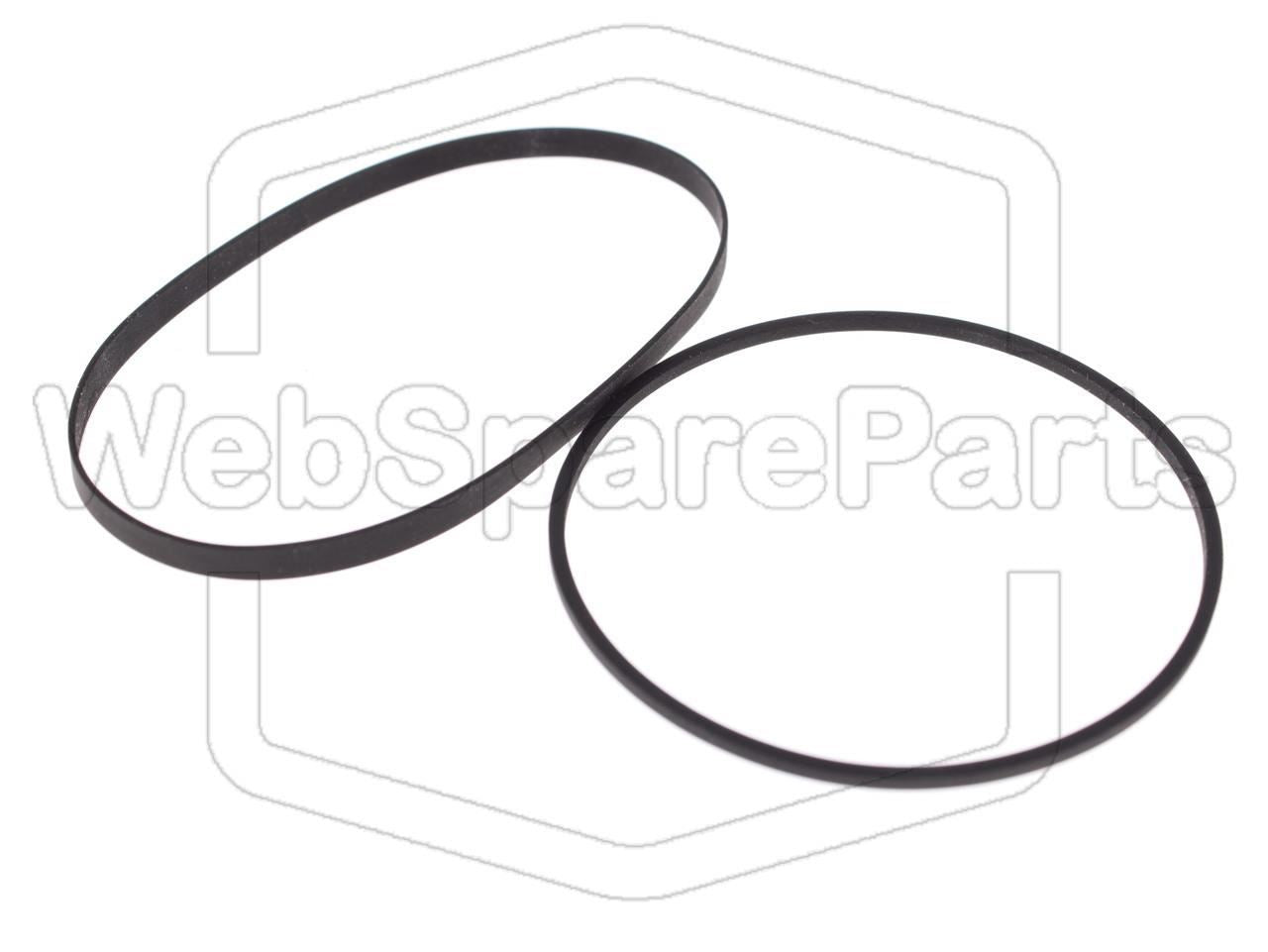 Belt Kit for Panasonic RX-DS750 Cassette Deck