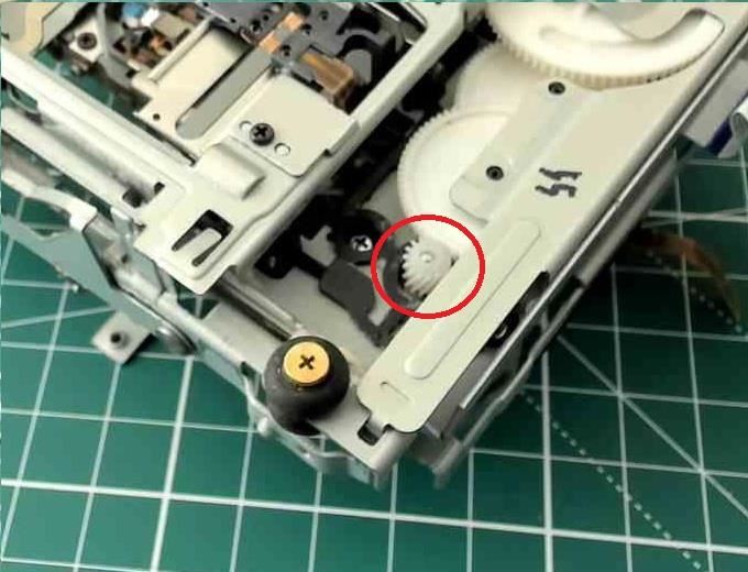 Sony MDS-S39 Loading Motor Gear Replacement for MiniDisc