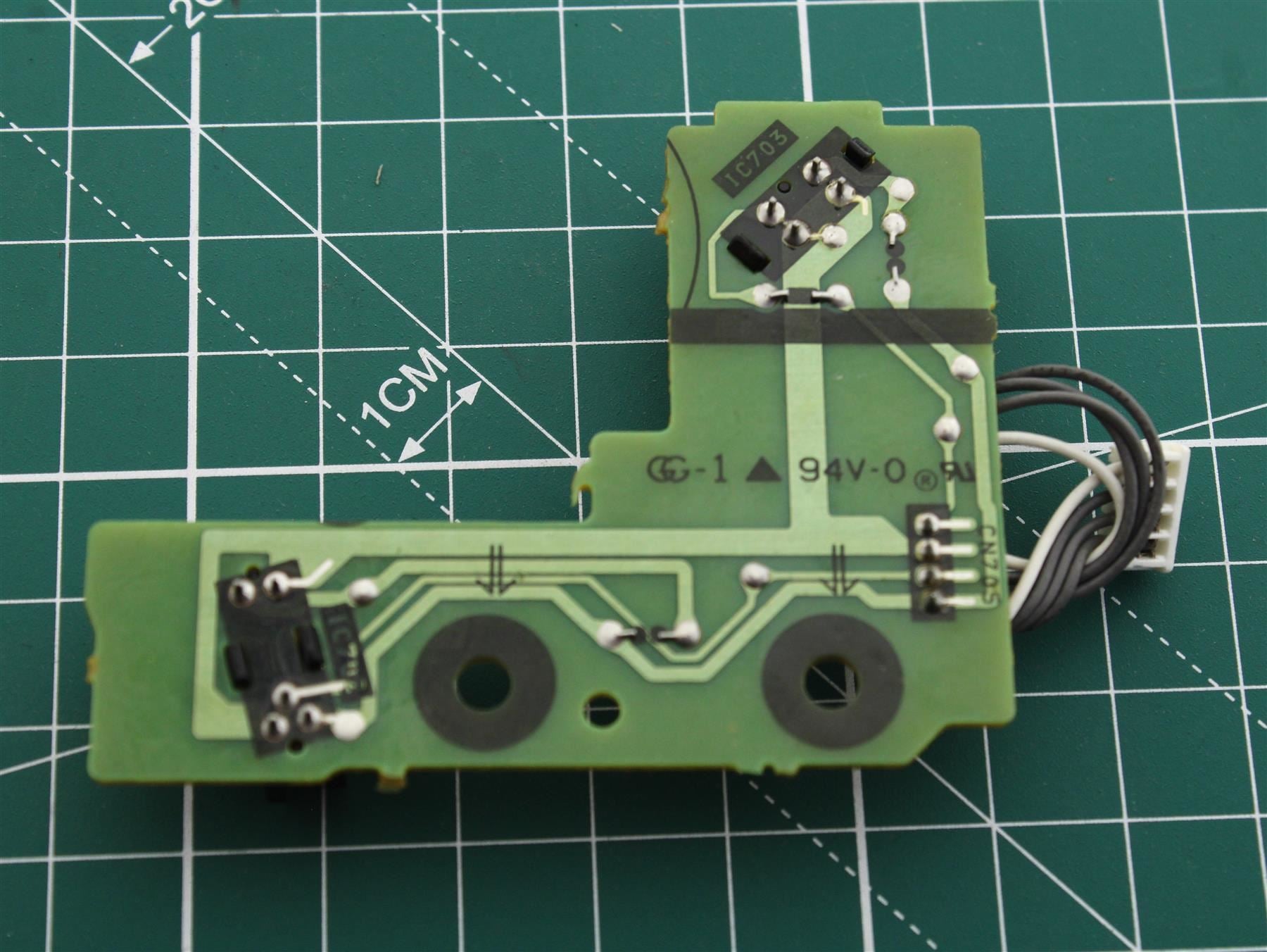 Replacement SENSOR BOARD  Pos.(209) for Sony MHC-D90AV CD Player Mechanism
