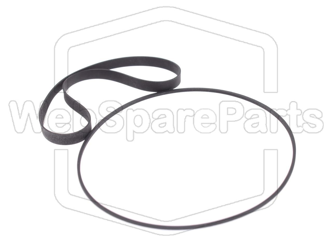 Belt Kit (Version 2) For Stereo Cassette Deck Akai GX-F37