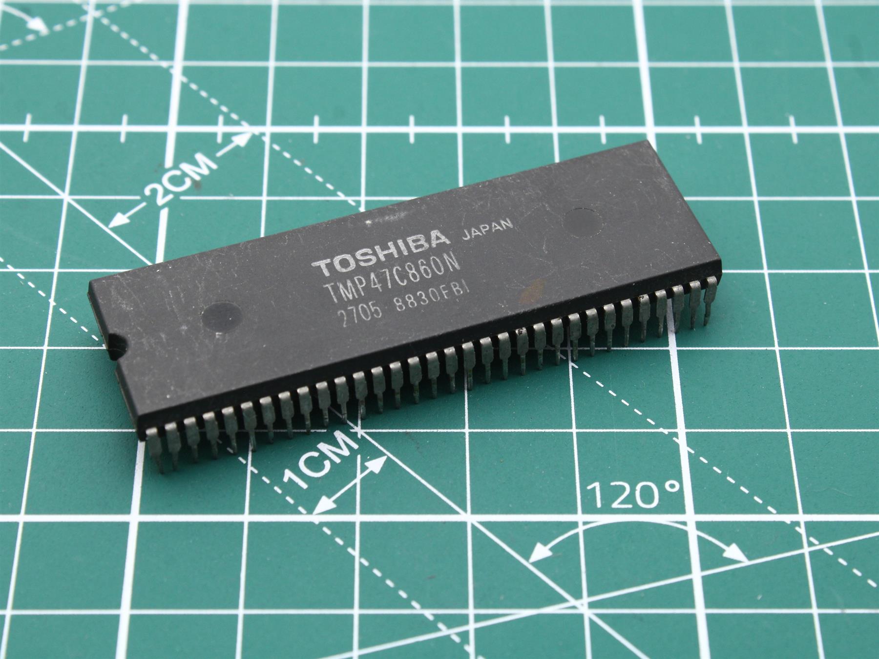 TOSHIBA TMP47C860N-2705 Integrated Circuit