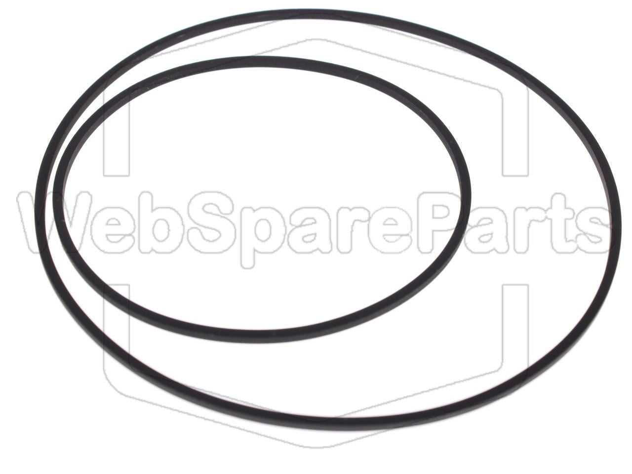Belt Kit For Video Cassette Recorder Saba VR-6560