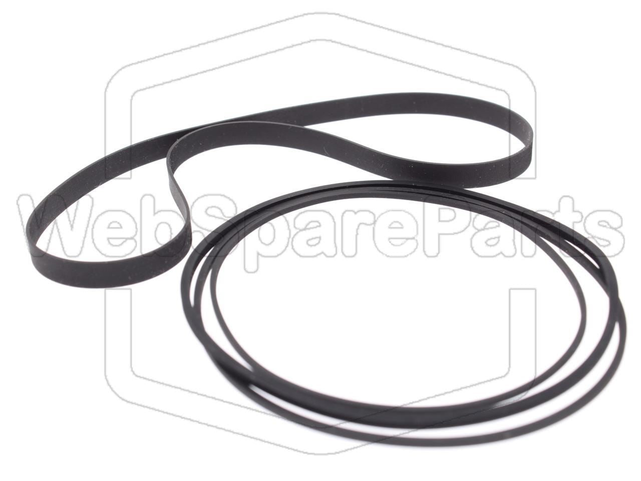 Belt Kit For Cassette Player Sony TC-K6