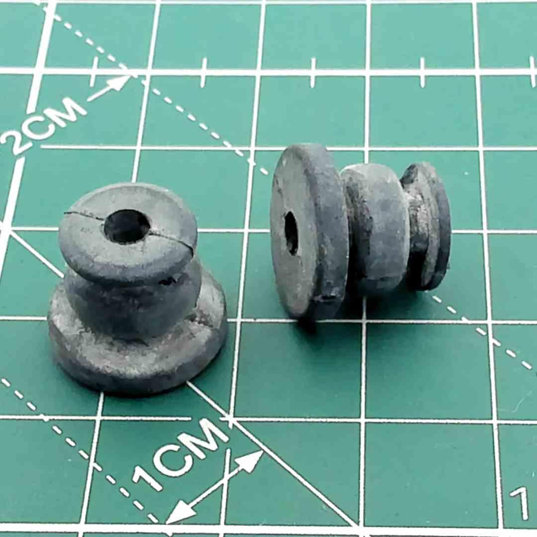 Anti-Vibration Rubber Grommets (Dampers) for CD DVD Blu-Ray Player Mechanisms