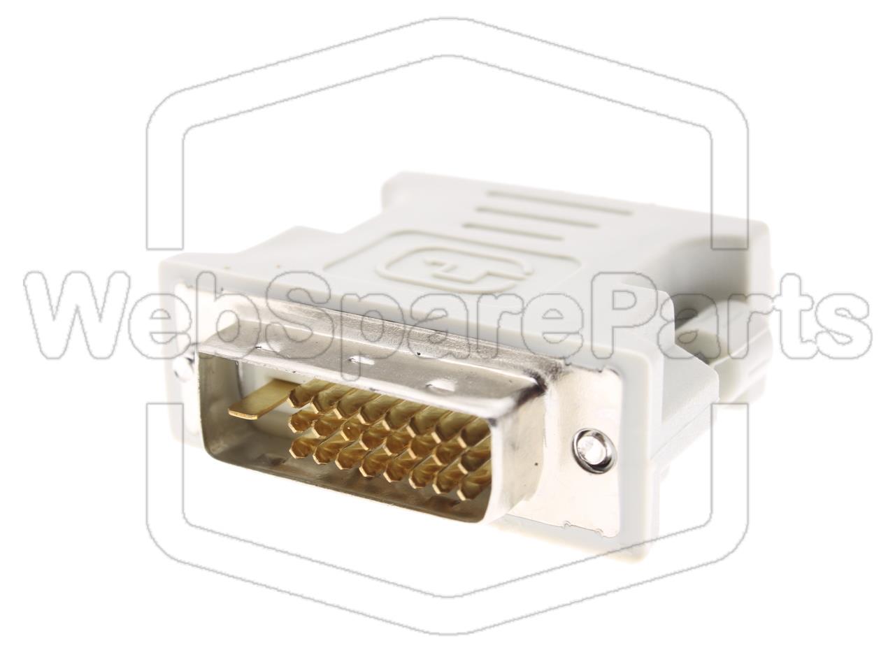DVI-I [24+1] Male to VGA Female Adapter