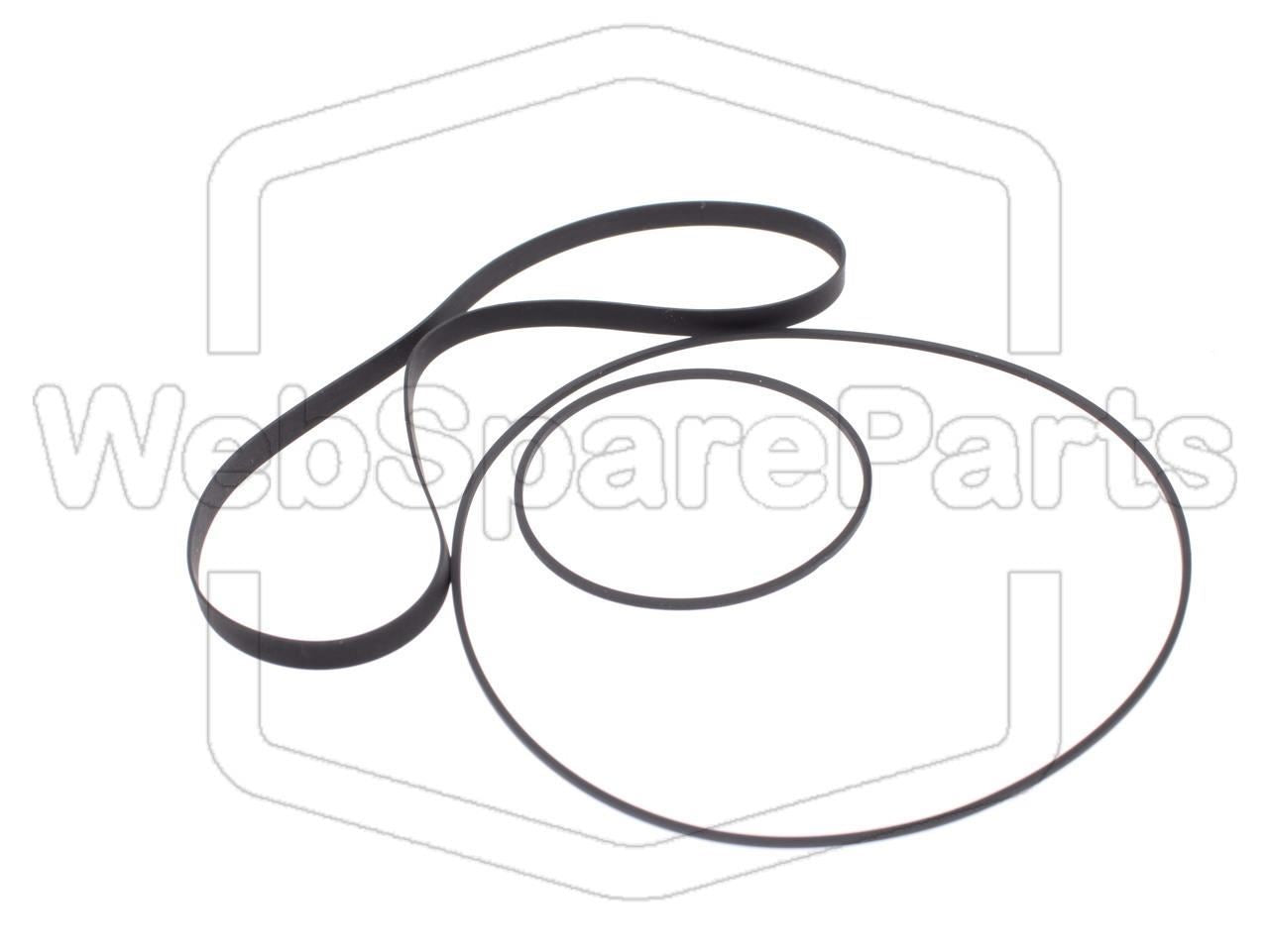 Full Belt Kit for Akai GX-C715D Cassette Deck