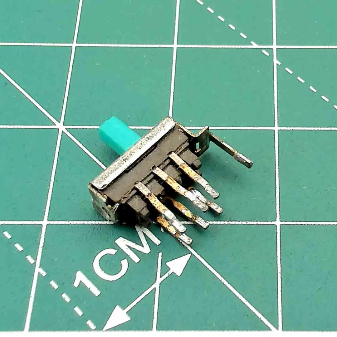 2-Position 6-Pin PCB Slide Switch for Vintage Audio Repair