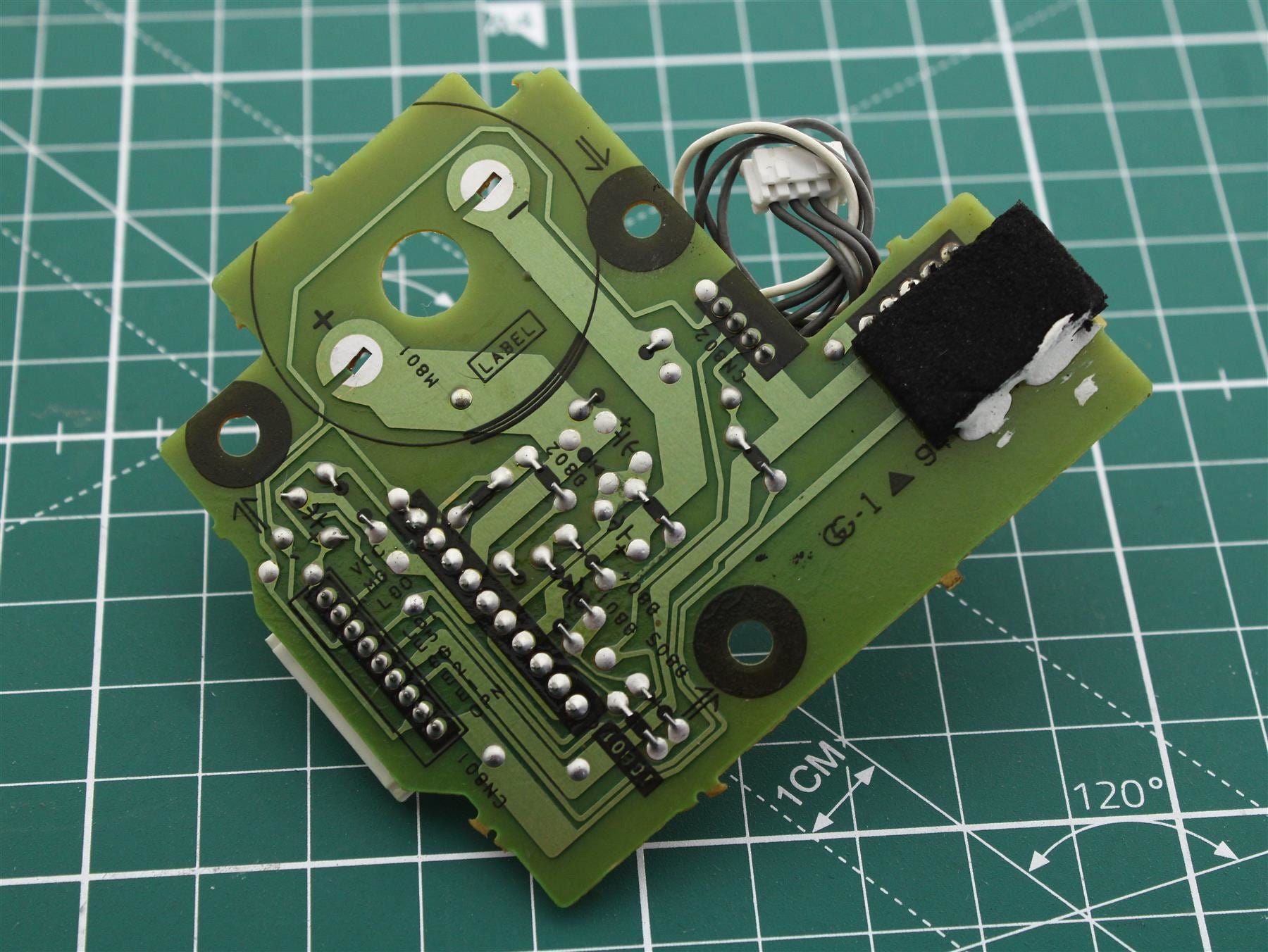 Replacement MOTOR (SLIDE) BOARD  Pos.(262) for Sony MHC-V515 CD Player Mechanism