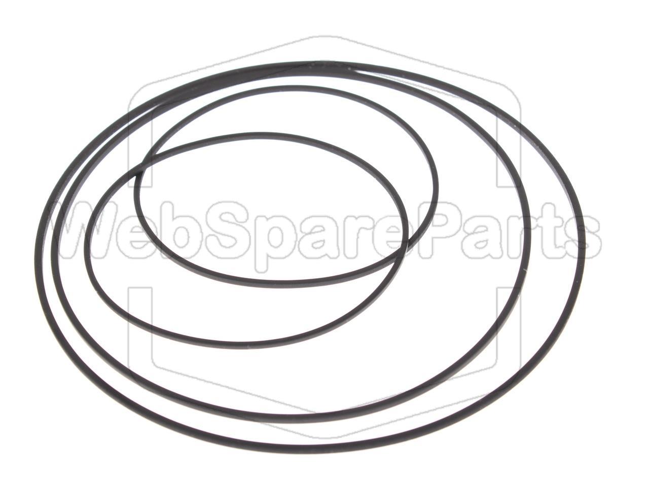 Pioneer XR-A600 Cassette Belt Kit for Mini Hi-Fi System