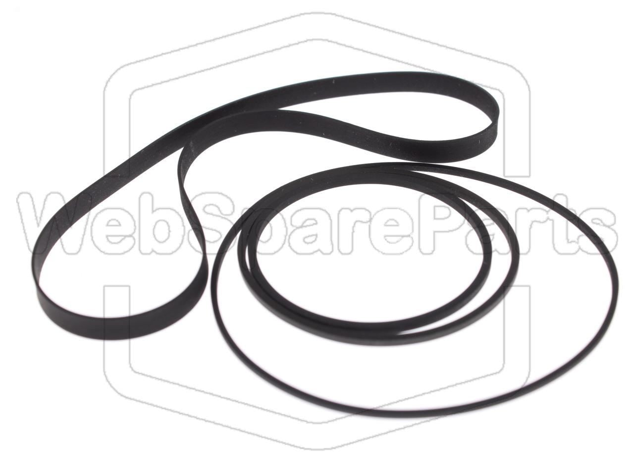 Belt Kit For Cassette Player Sony TC-V3