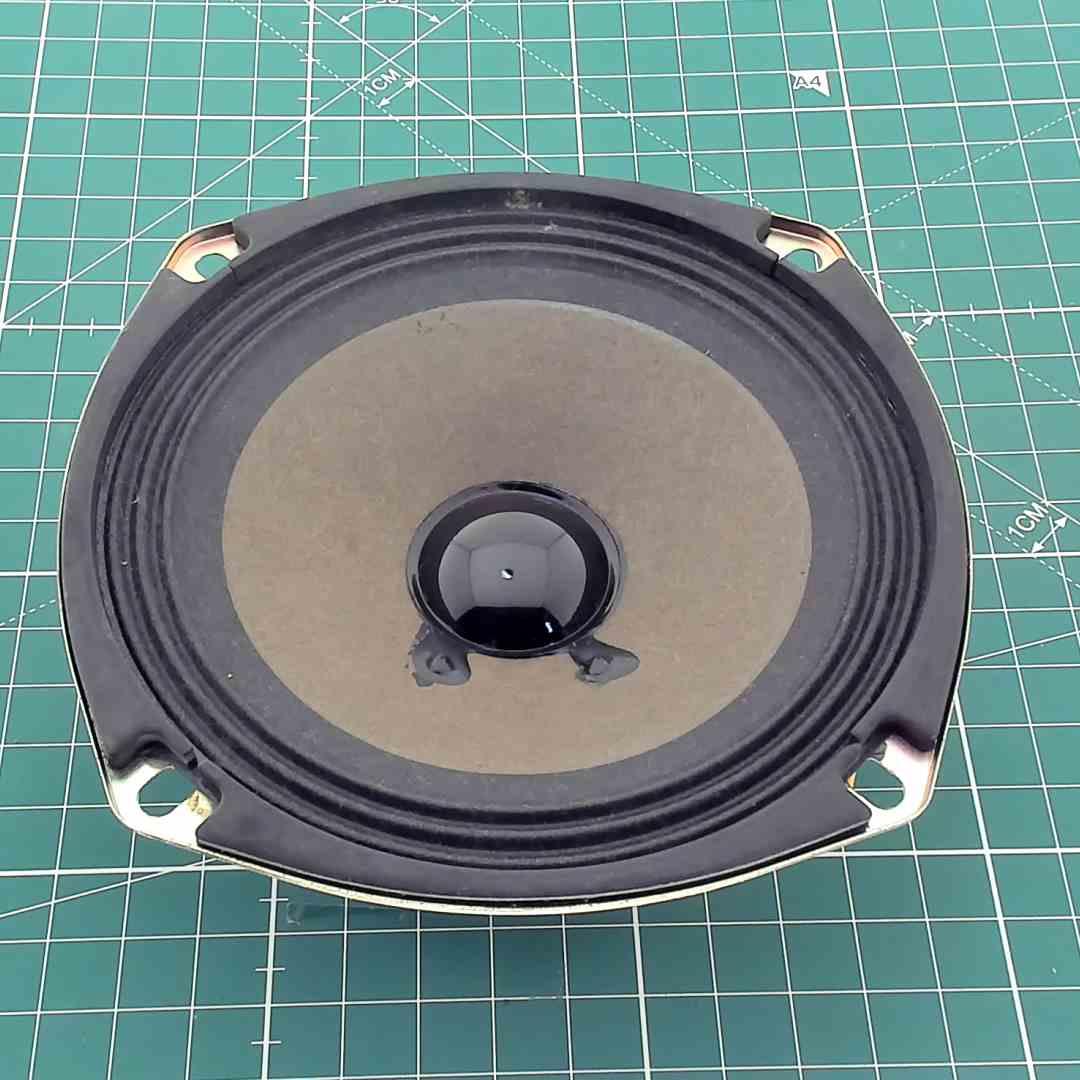 Round Replacement Speaker 4 Ohm 10–15 W [Ø120x45mm], Aiwa CA-DW550