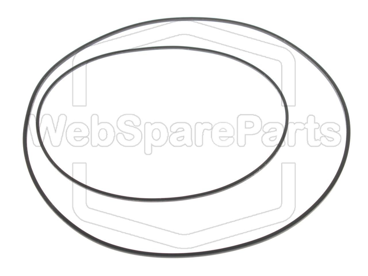 Full Belt Kit for Philips 22 AR774 Radio Cassette Player