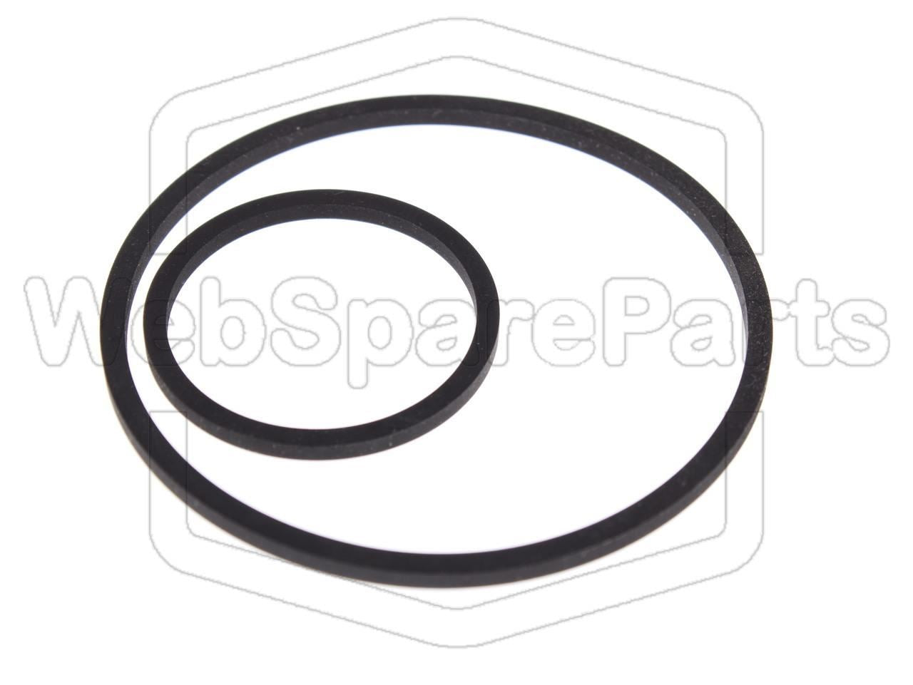 Belt Kit For Video Cassette Recorder Sony SVT-100 P