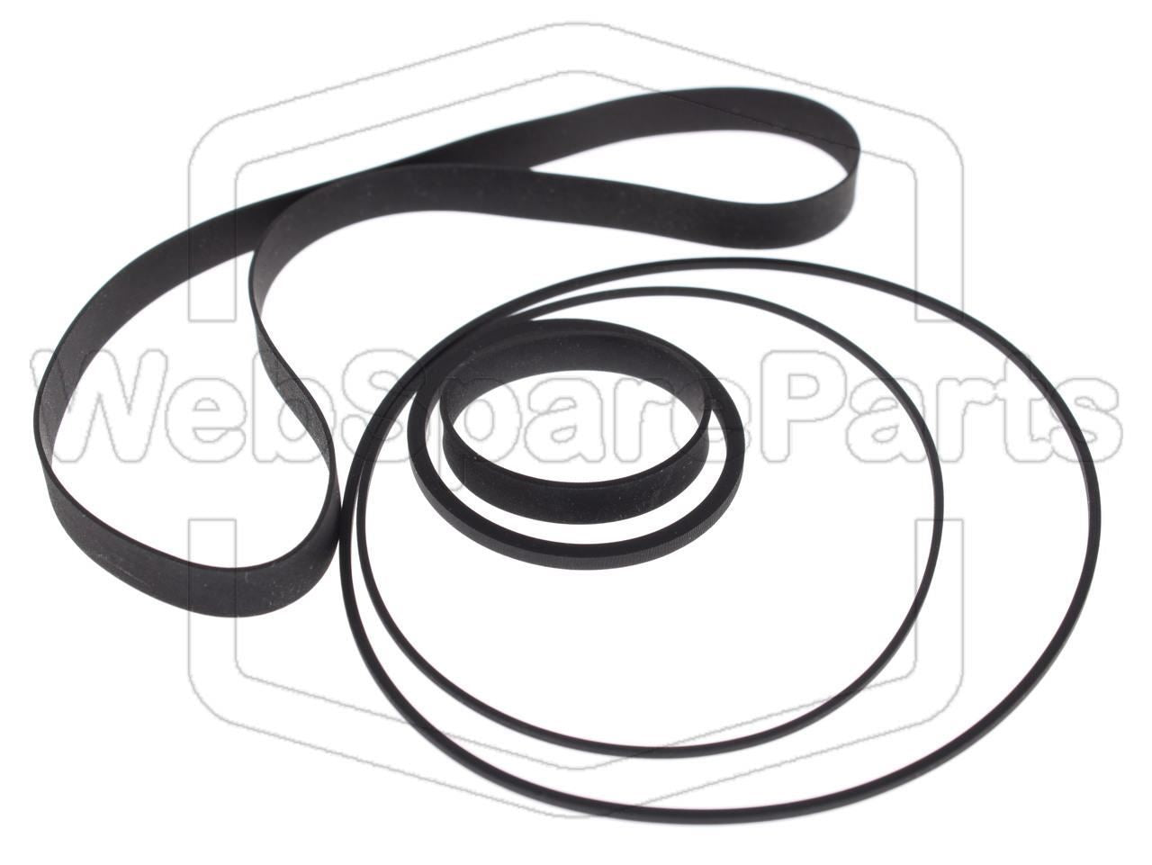 Belt Kit For Video Cassette Recorder Toshiba V-32 Betamax