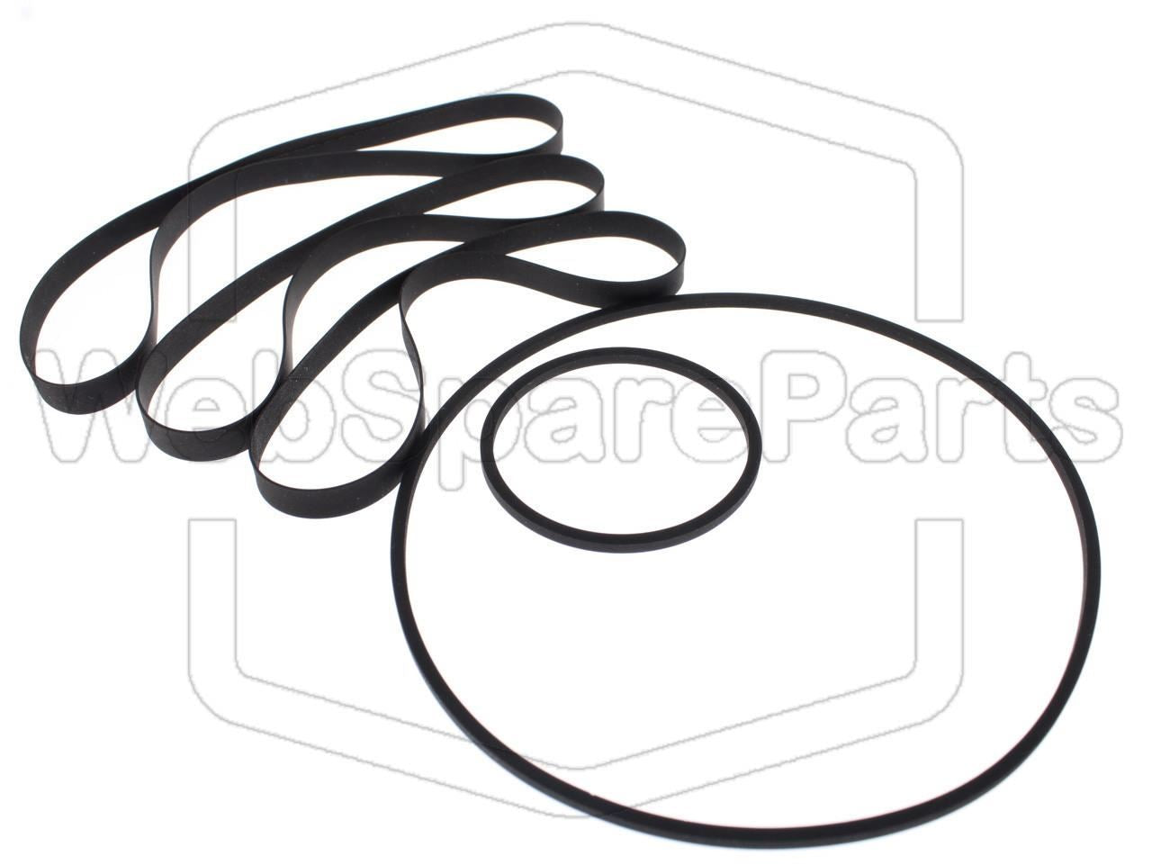 Belt Kit For Video Cassette Recorder Sharp VC-6300 S