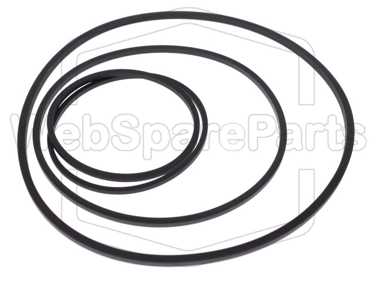 Belt Kit For Video Cassette Recorder Siemens FM-462