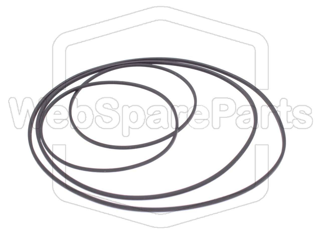 Pioneer XR-J330 Cassette Belt Kit for Mini Hi-Fi System