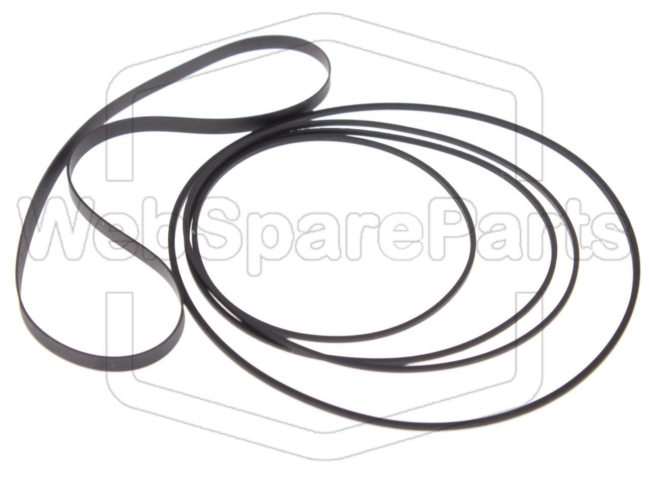 Full Belt Kit for Kenwood KX-760 Cassette Deck