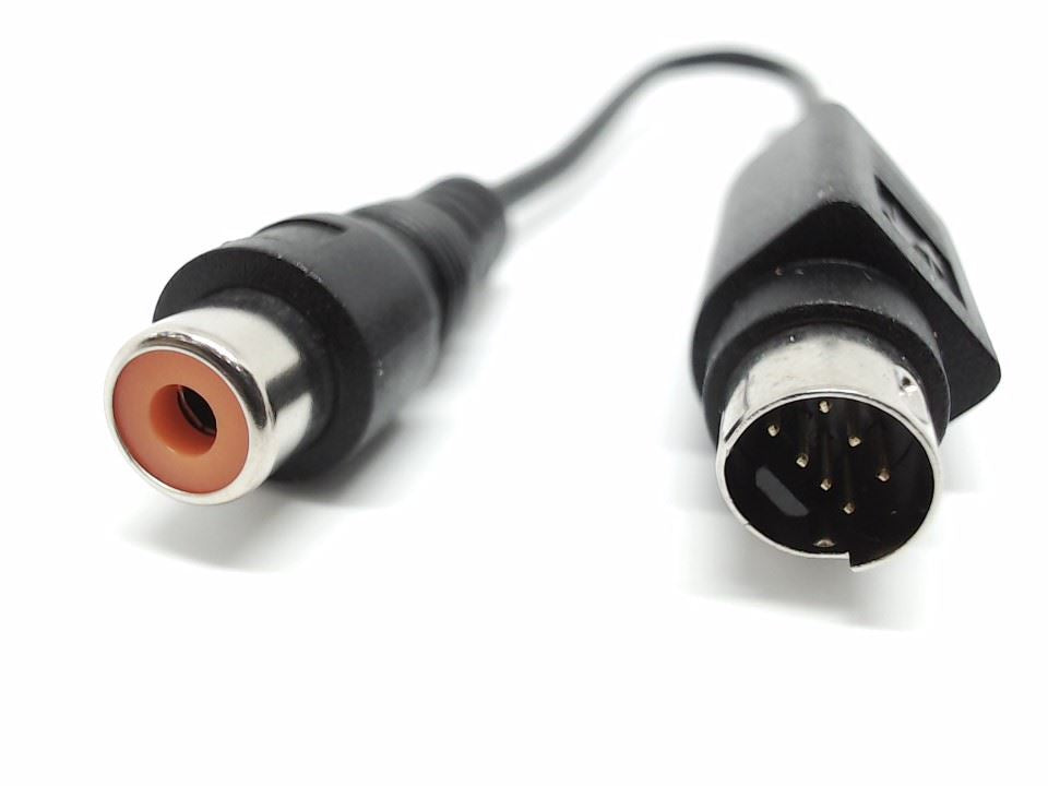 7-Pin S-Video to RCA Female Adapter