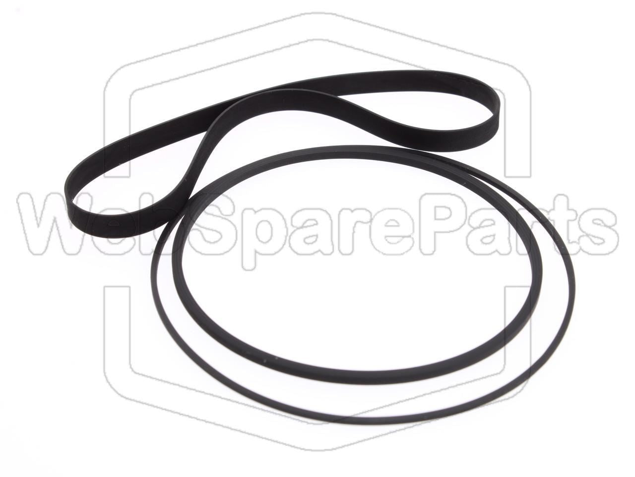 Full Belt Kit for Teac A-550RX Cassette Deck