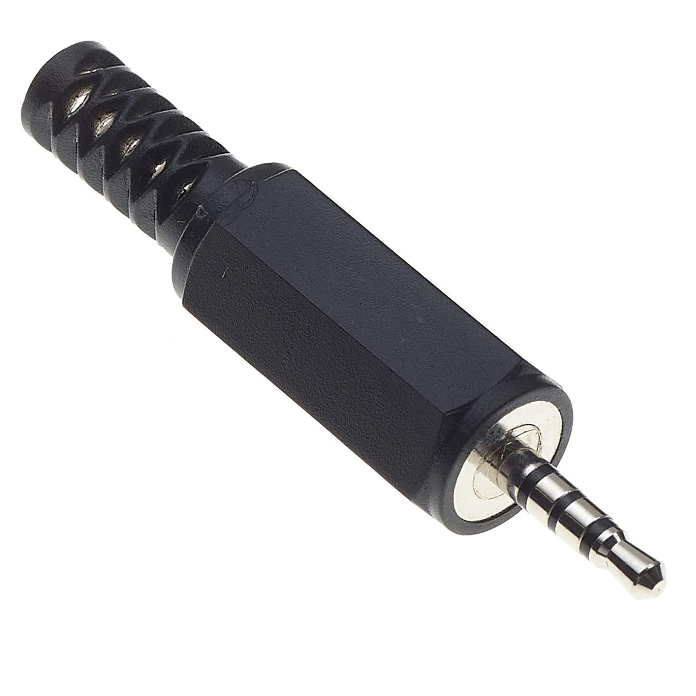 2.5mm Stereo Jack Male Plug Plastic