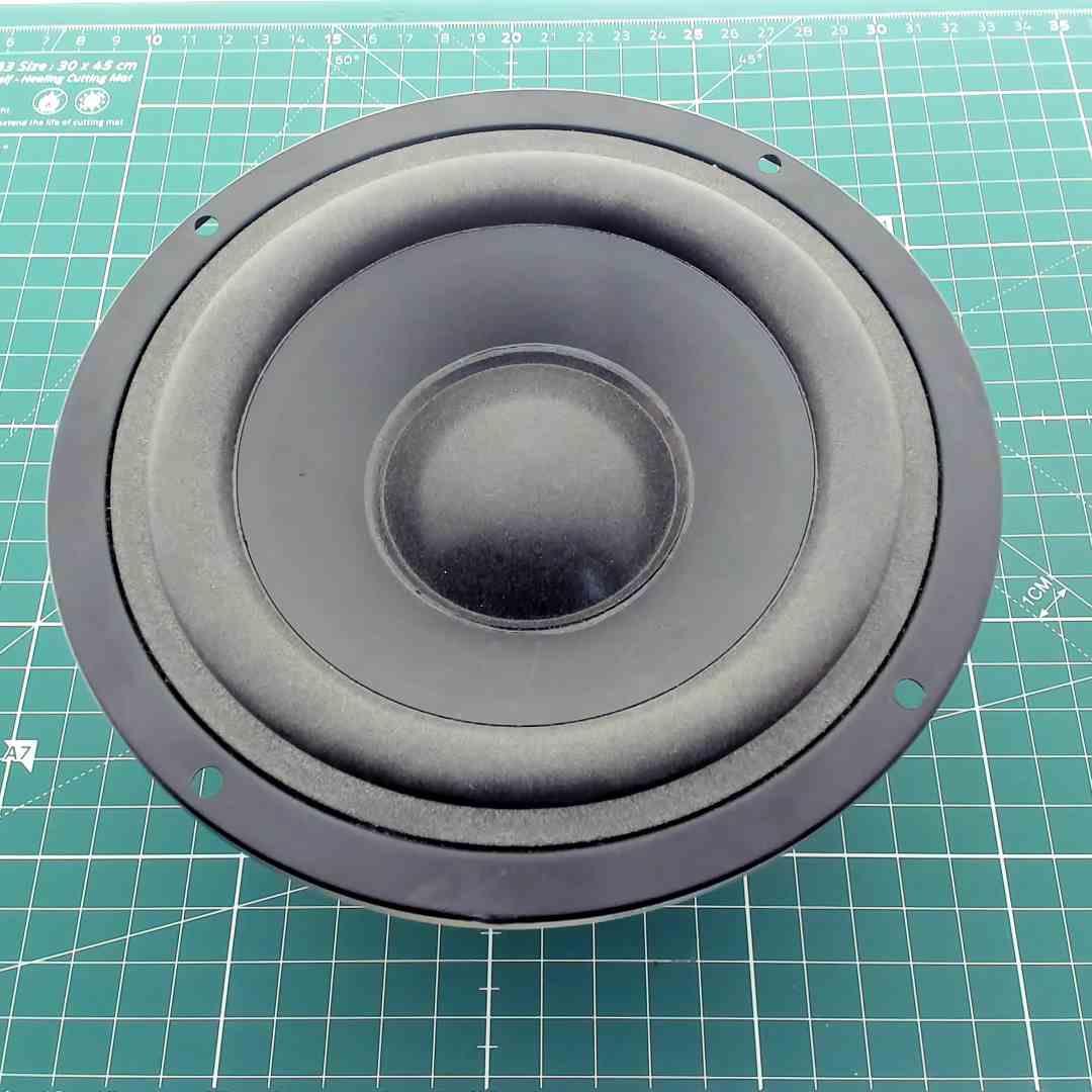 Round Replacement Speaker for Vintage Audio, 4 Ohm 30 W [Ø147x80mm]