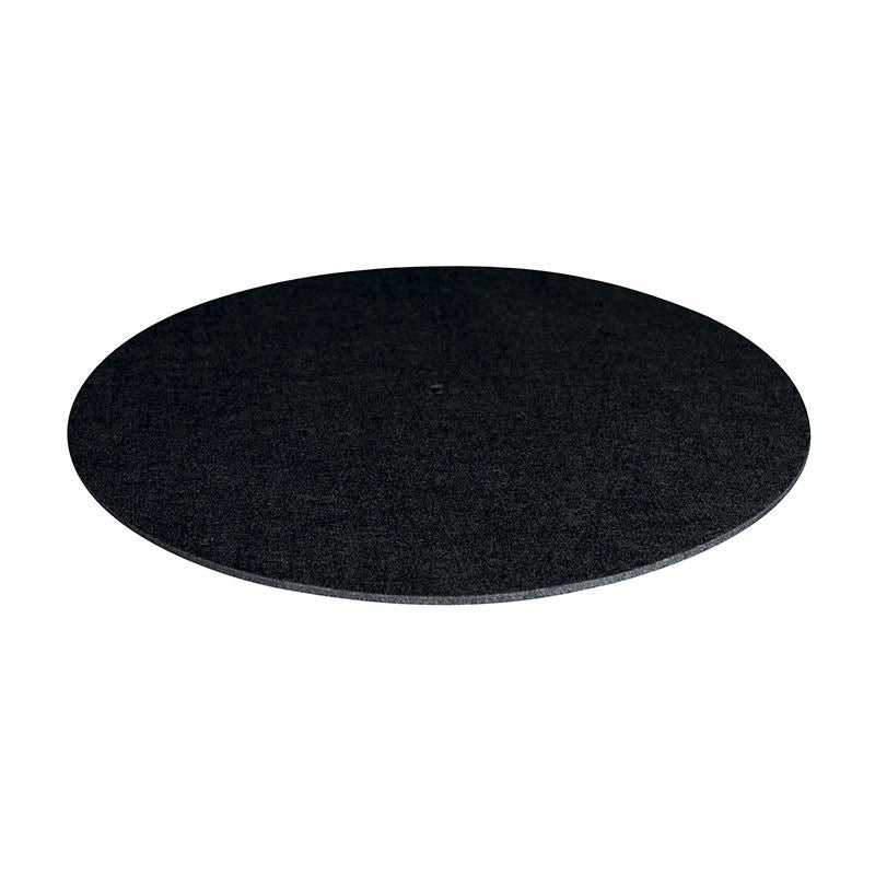 Dynavox PM2 Felt Turntable Mat – Anti-Static Vinyl Platter Mat [Black]