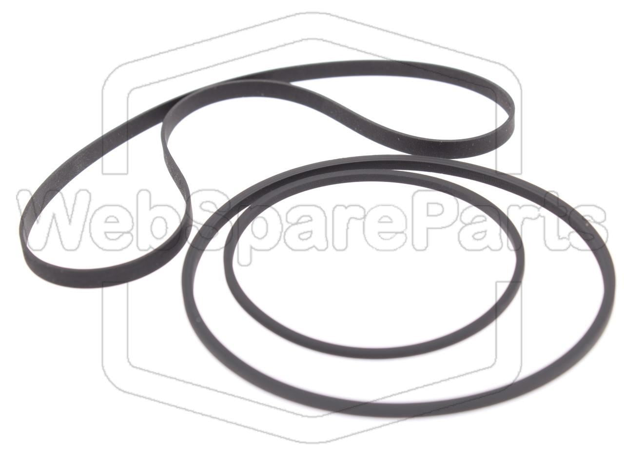 Belt Kit For Cassette Deck Yamaha KX-E300