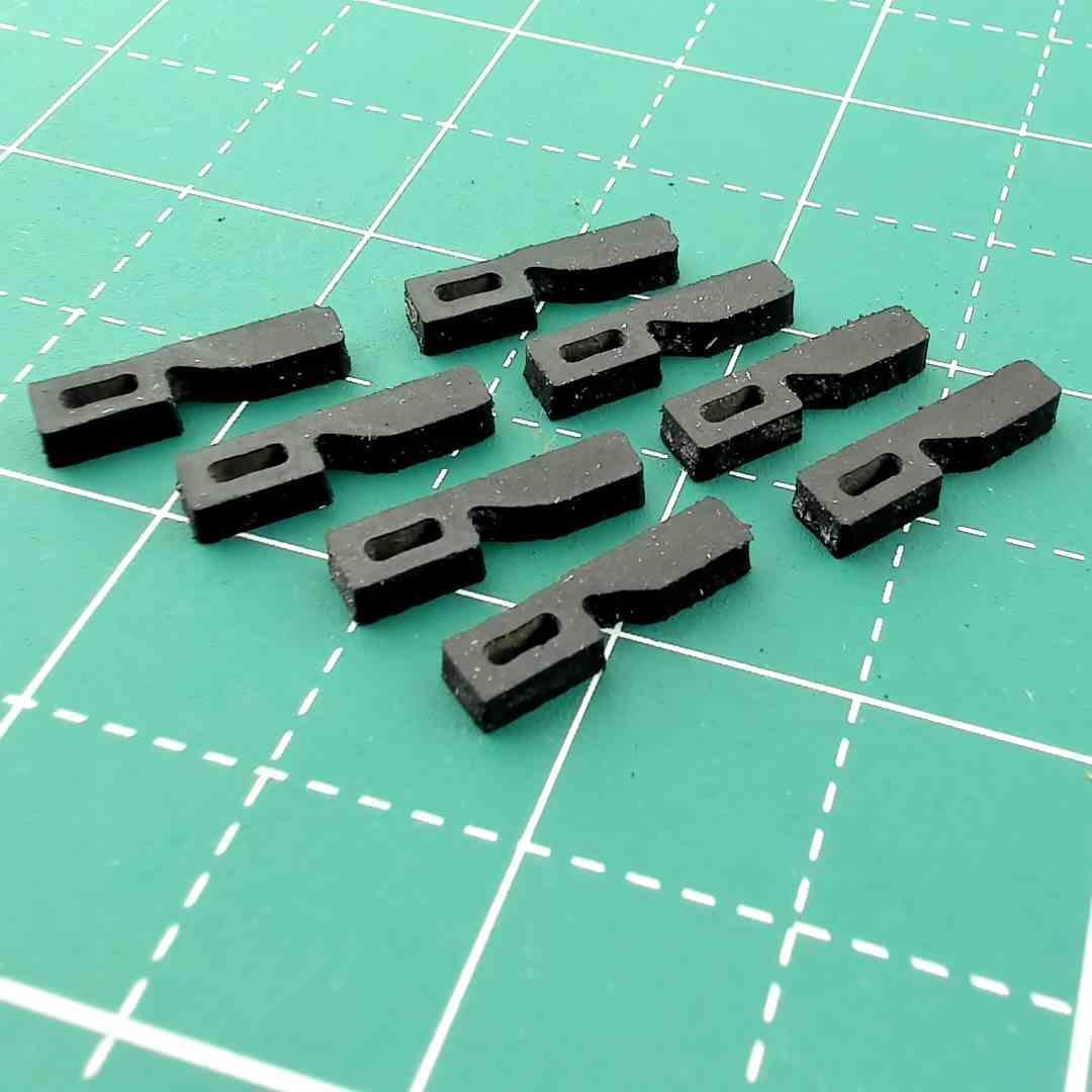 Philips N4307 Reel 1 & 2 Friction Blocks Replacement [8 Pieces]