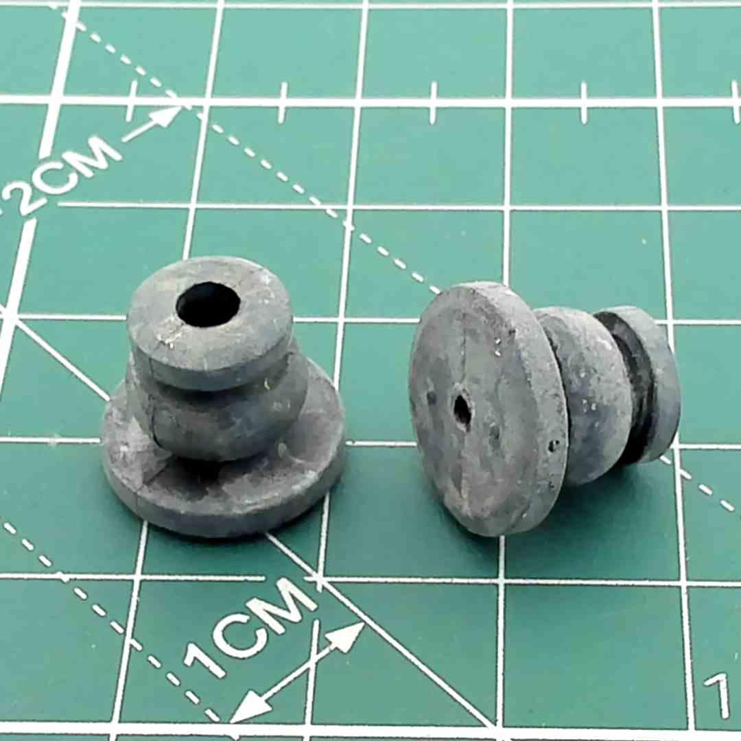 Anti-Vibration Rubber Grommets (Dampers) for CD DVD Blu-Ray Player Mechanisms