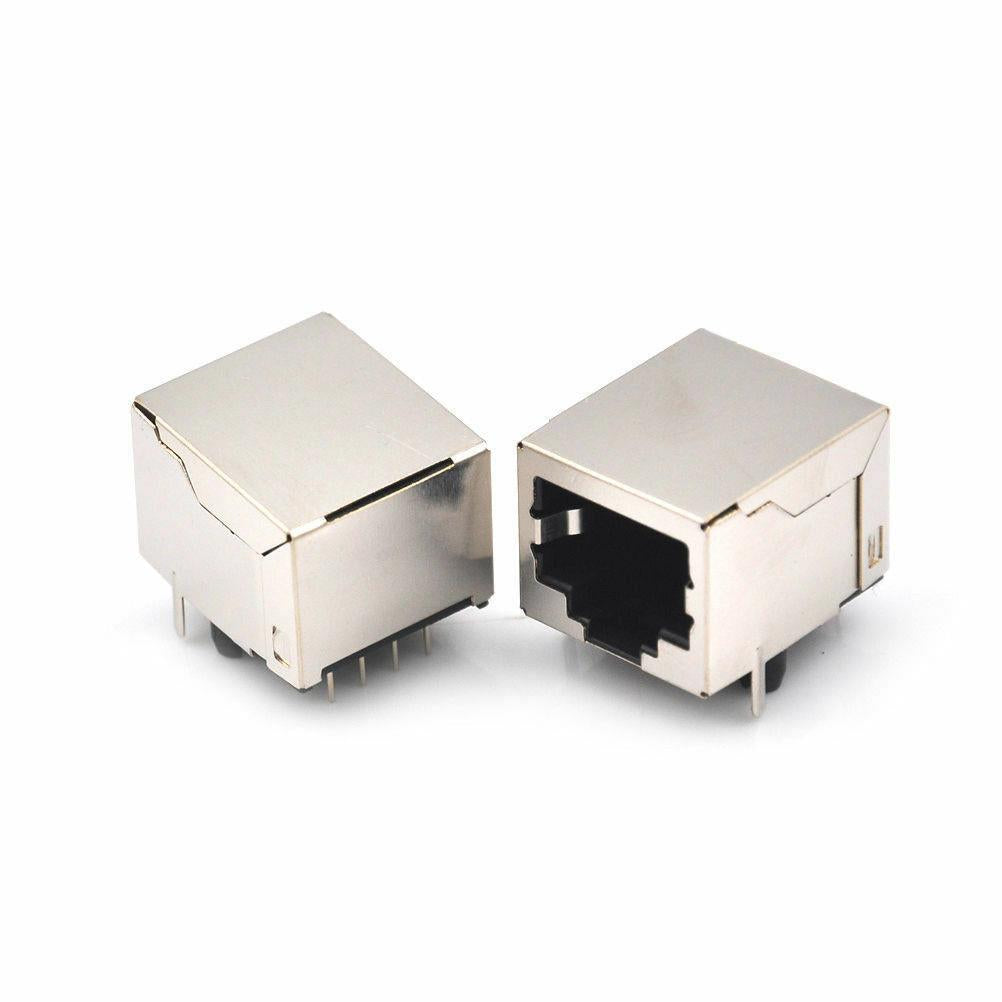 RJ45 Female PCB Mount Connector