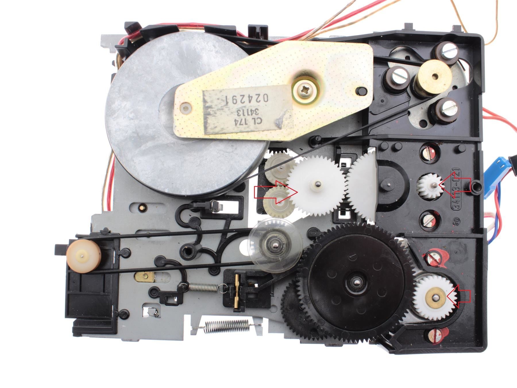 Grundig SCF 6200 Replacement Gear Set for Cassette Deck