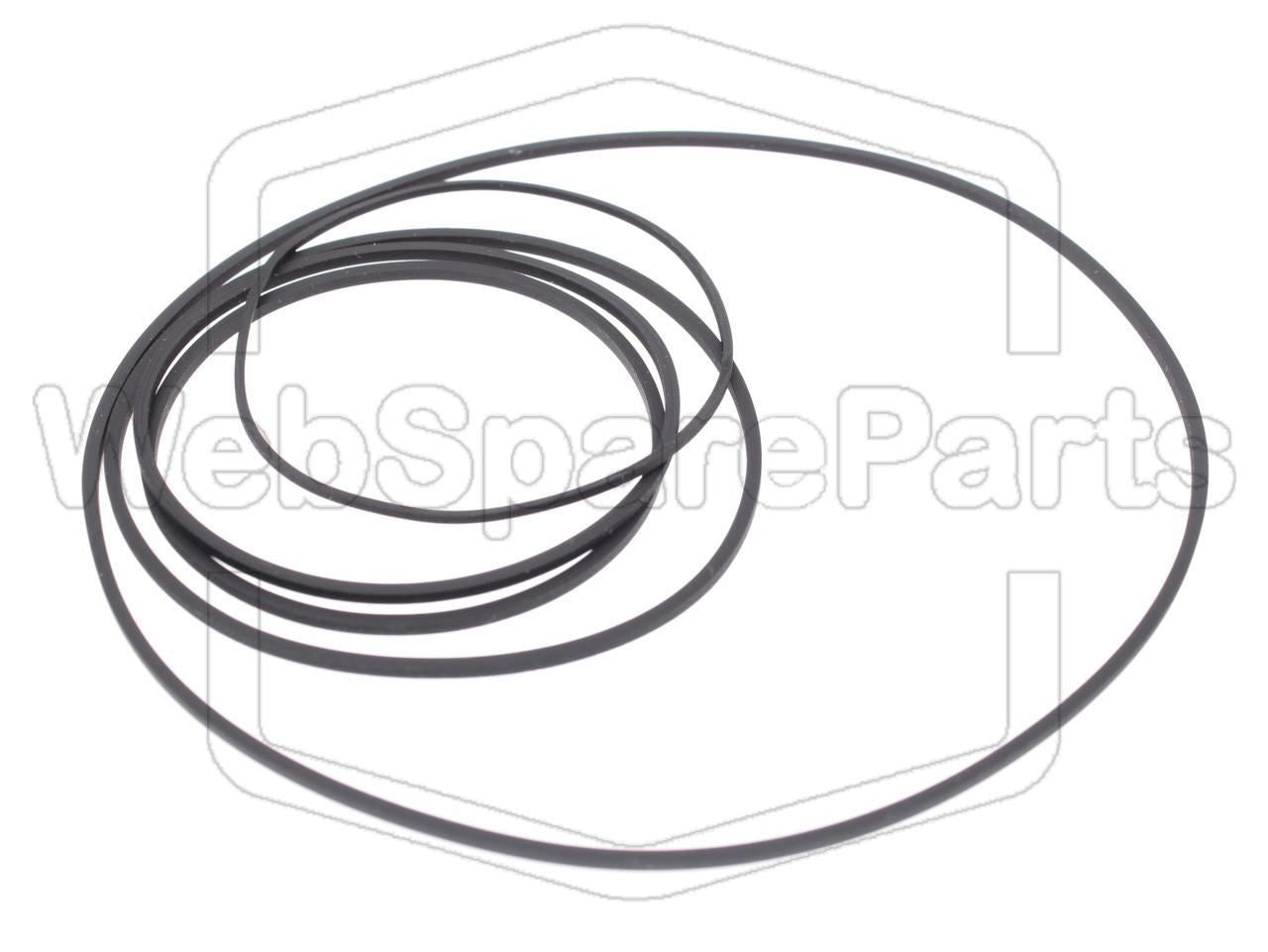 Belt Kit for Philips D8069 Radio Double Cassette