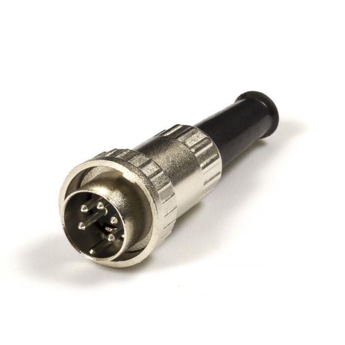 5-Pin DIN Male Metal Plug