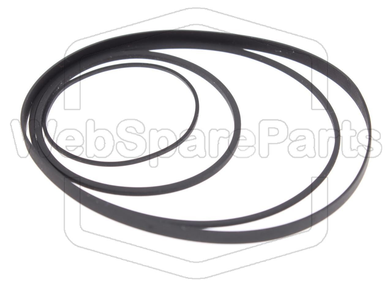 Belt Kit for Cassette Deck Aiwa AD-L300