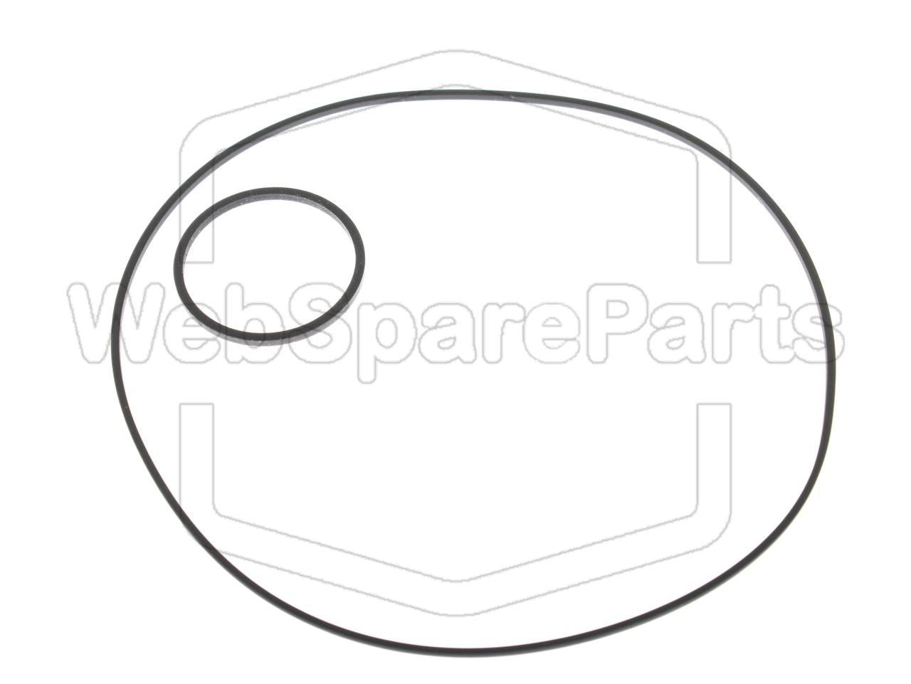 Full Belt Kit for Philips 22RR290 Radio Cassette Player