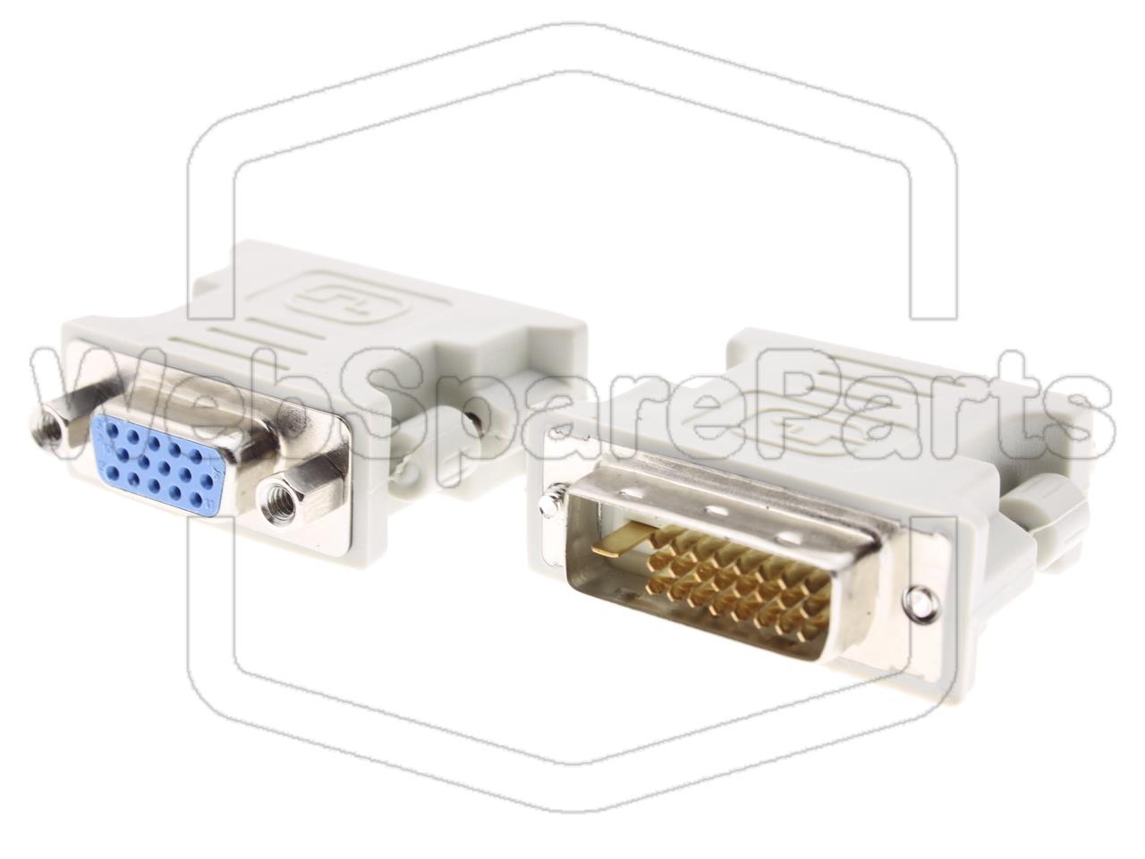 DVI-I [24+1] Male to VGA Female Adapter