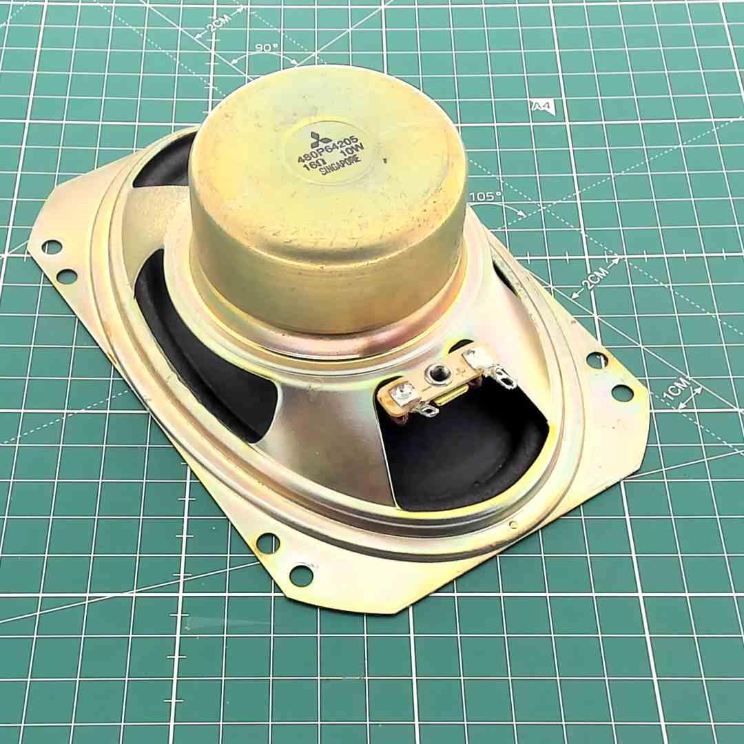 Oval Replacement Speaker 16 Ohm 10 W [155x105x58mm], Mitsubishi 480P64205