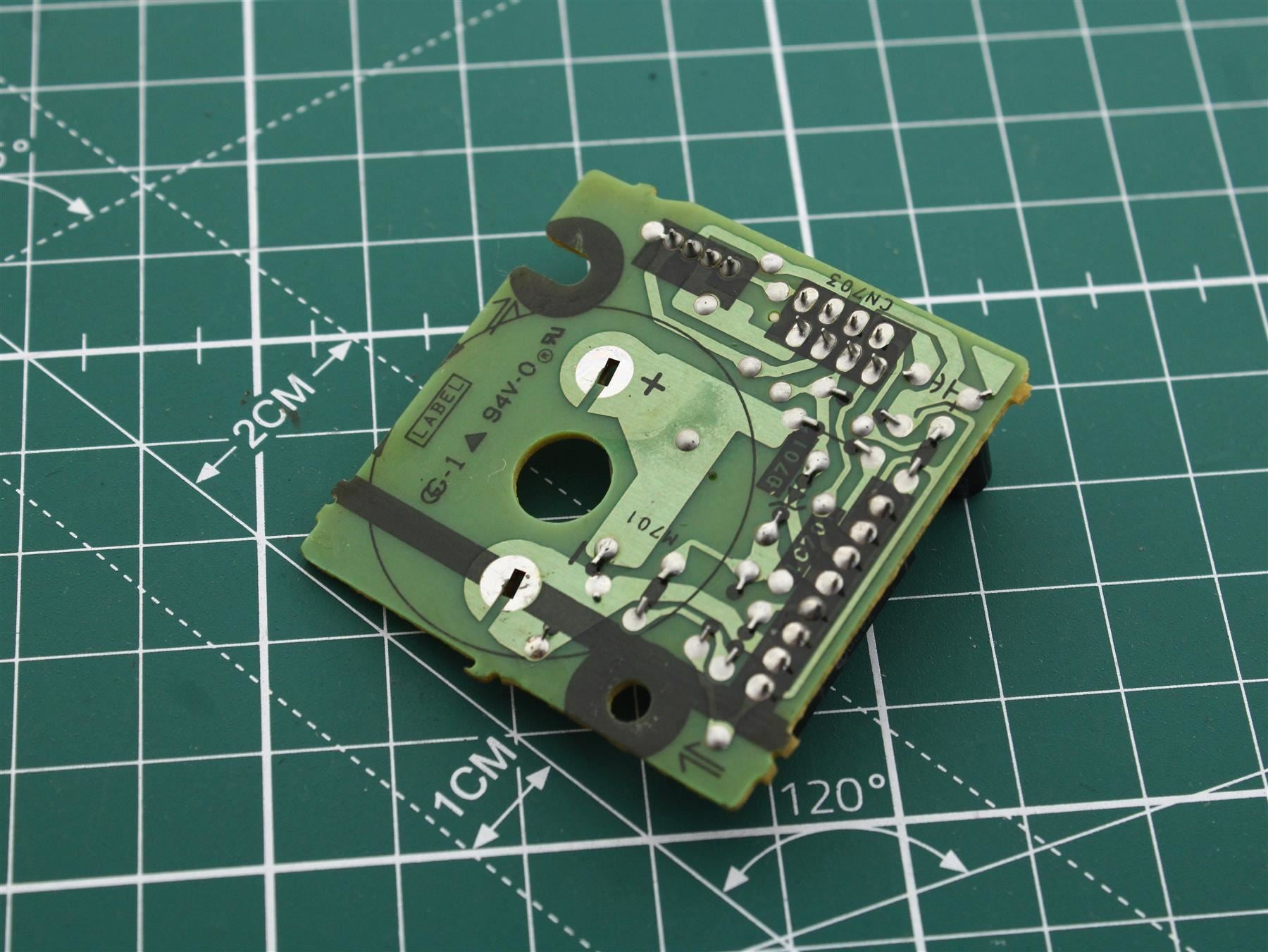 Replacement MOTOR (TURN) BOARD  Pos.(206) for Sony HCD-RXD10AV CD Player Mechanism