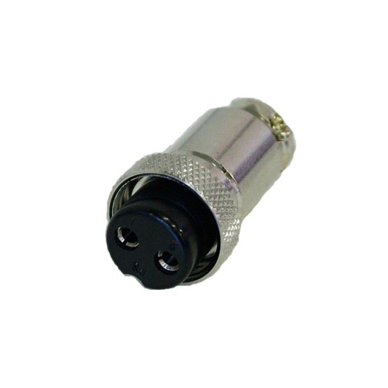 2-Pin Microphone Female Plug for Cable