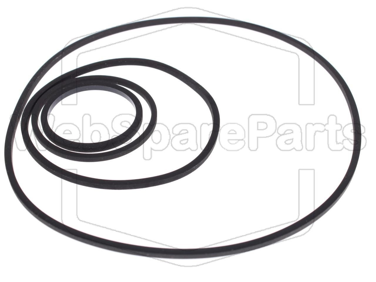 Belt Kit For Video Cassette Recorder Panasonic AG-6100