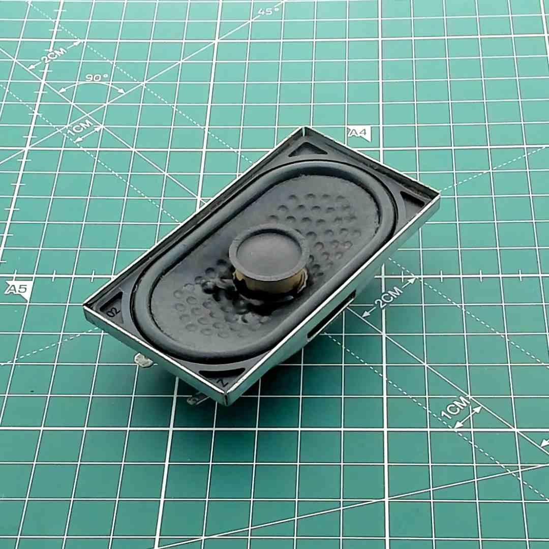 Oval Replacement Speaker for Vintage Audio, 8 Ohm 7 W [82x45x20mm]