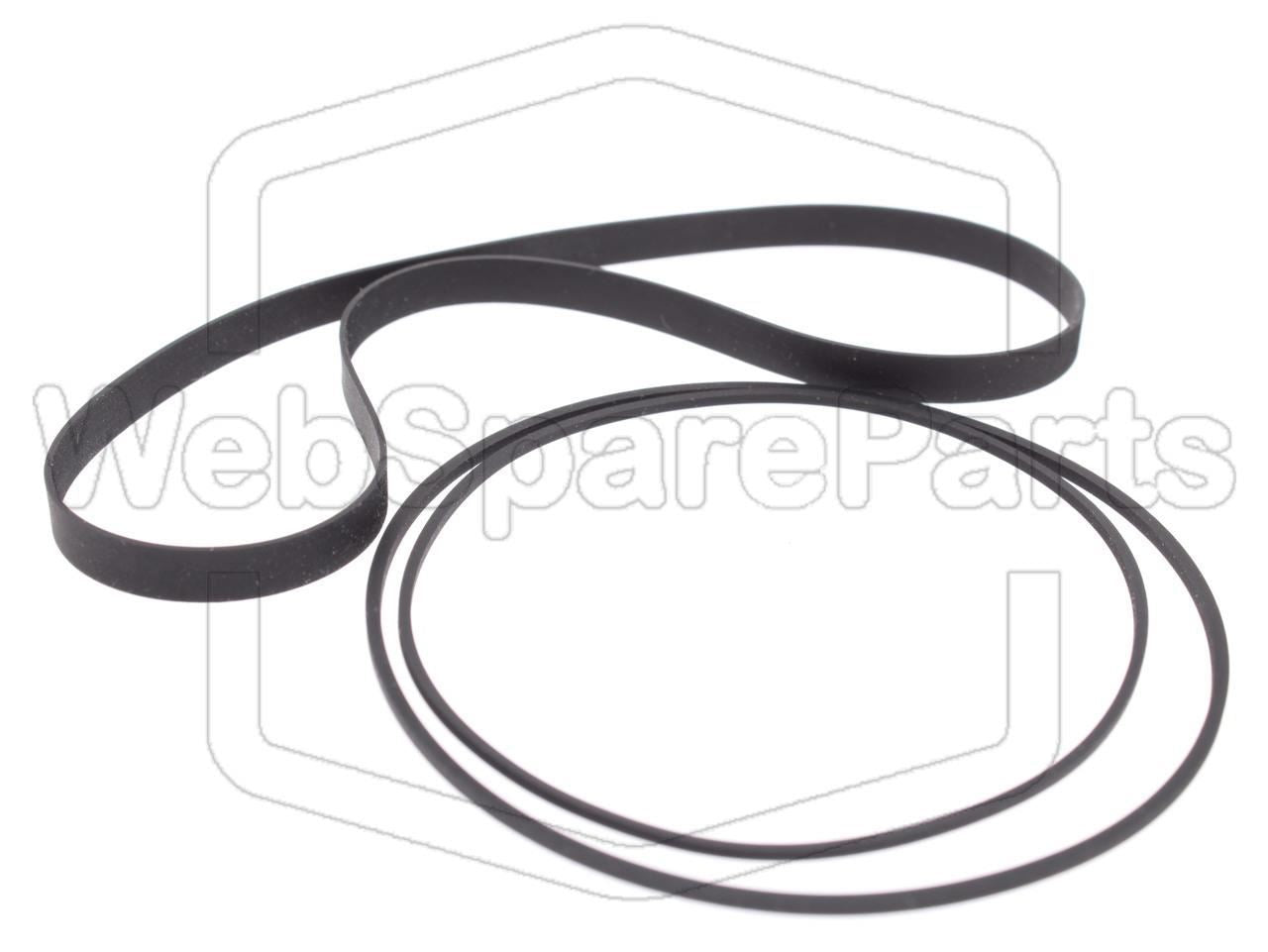 Belt Kit For Cassette Player Sony TC-K2A
