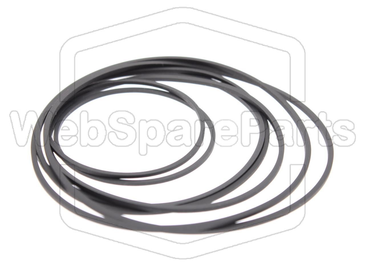 Full Belt Kit for Kenwood KX-64W Double Cassette Deck