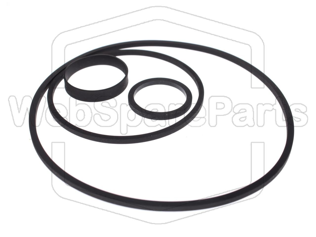 Belt Kit For Video Cassette Recorder Panasonic NV-810