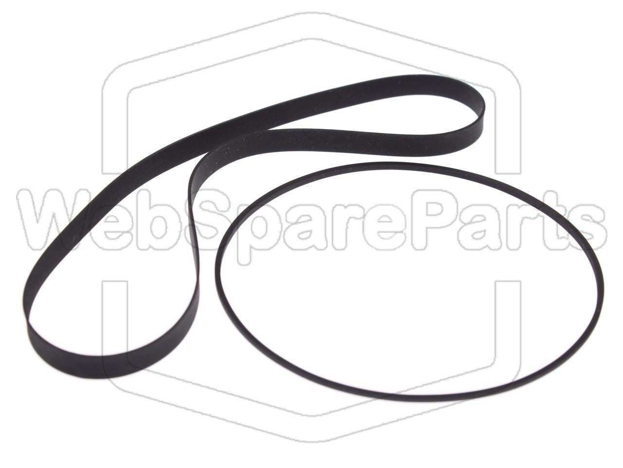 Belt Kit For Stereo Cassette Deck Sony TC-V55R